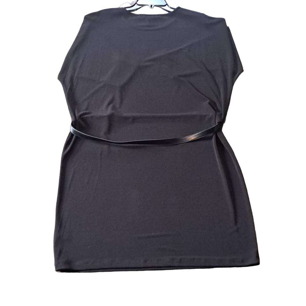 Ralph Lauren black dress Xl Plus Stretch Shift LBD Travel - Picture 5 of 5